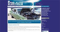 Desktop Screenshot of kingautoelectrics.com.au